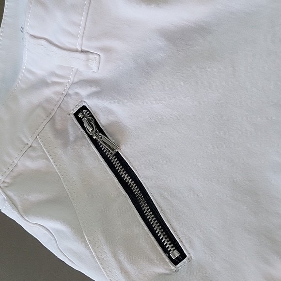 NWT White House Black Market Skimmer Jeans Ankle Zip Skinny Denim Preppy Chic 8 - Picture 3 of 9